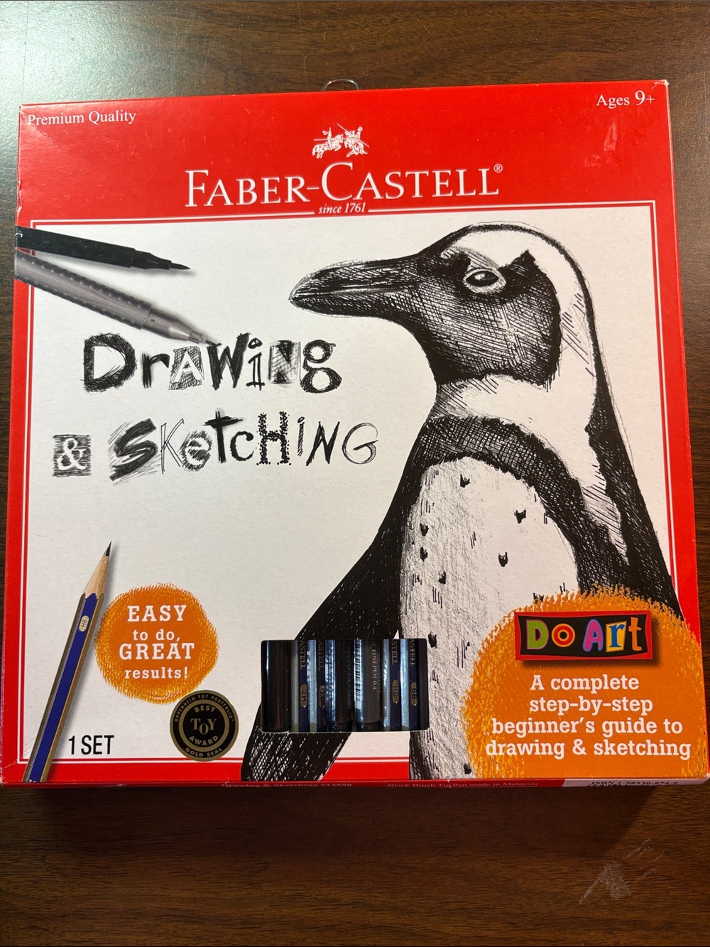 Faber-Castell Drawing & Sketching Set - Black and White